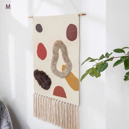 Stylish Geometric Pattern Wall Rug