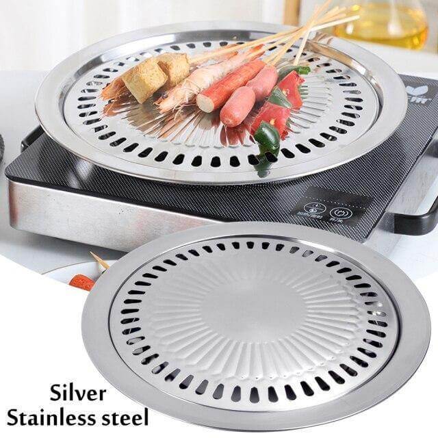 Compact Korean Non-Stick BBQ Grill Skillet - Halri