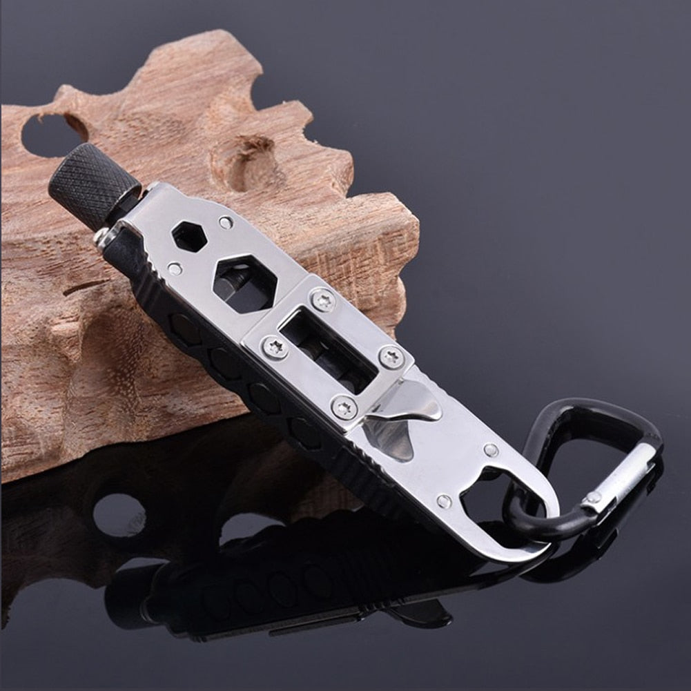 Portable Compact Keychain Survival Multi Tool - Halri