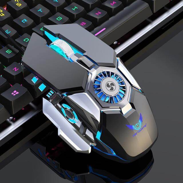 Fast USB Cooling Gaming Computer Mouse - Halri