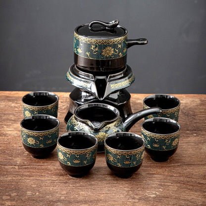 Traditional Chinese Antique Ceramic Tea Set