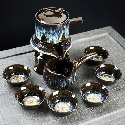 Traditional Chinese Antique Ceramic Tea Set