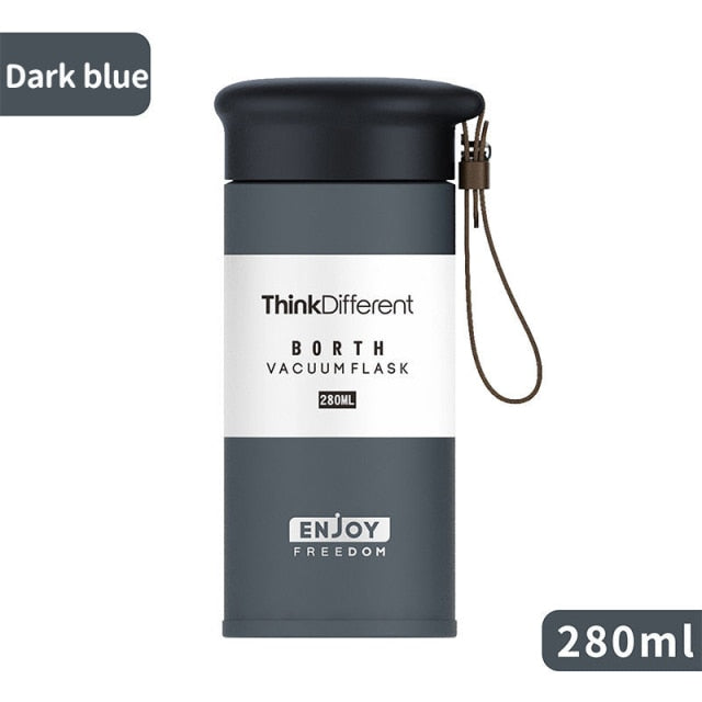 Compact Insulated Double Walled Mini Thermos