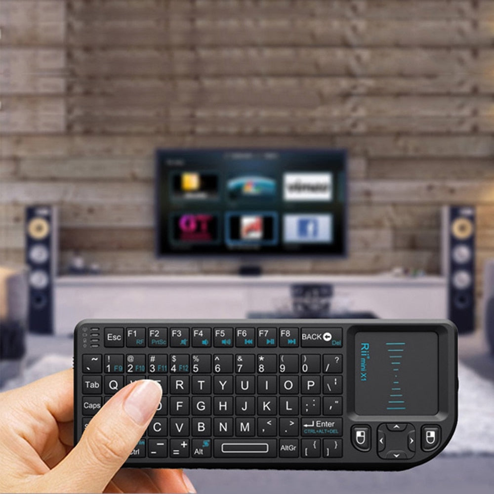 Compact Wireless Mini Keyboard with Touchpad - Halri
