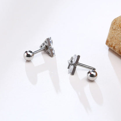 Simple Geometric Triangle Earrings