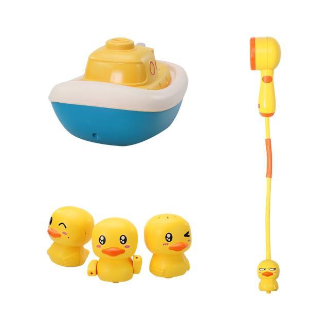 Fun Colorful Bath Duck Shower Sprinkler Toy - Halri