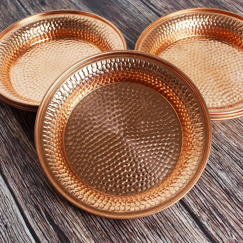 Natural Copper Healing Plate Set - Halri