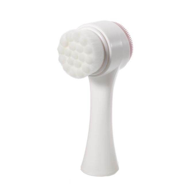 Exfoliating Dual Face Cleansing Brush Massager - Halri