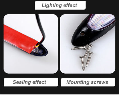 Universal Car LED Turn Signal Strip 2PCS Waterproof - Halri