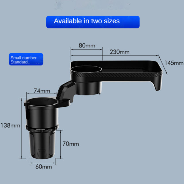 Universal Fit Car Cup Holder Expander Tray - Halri