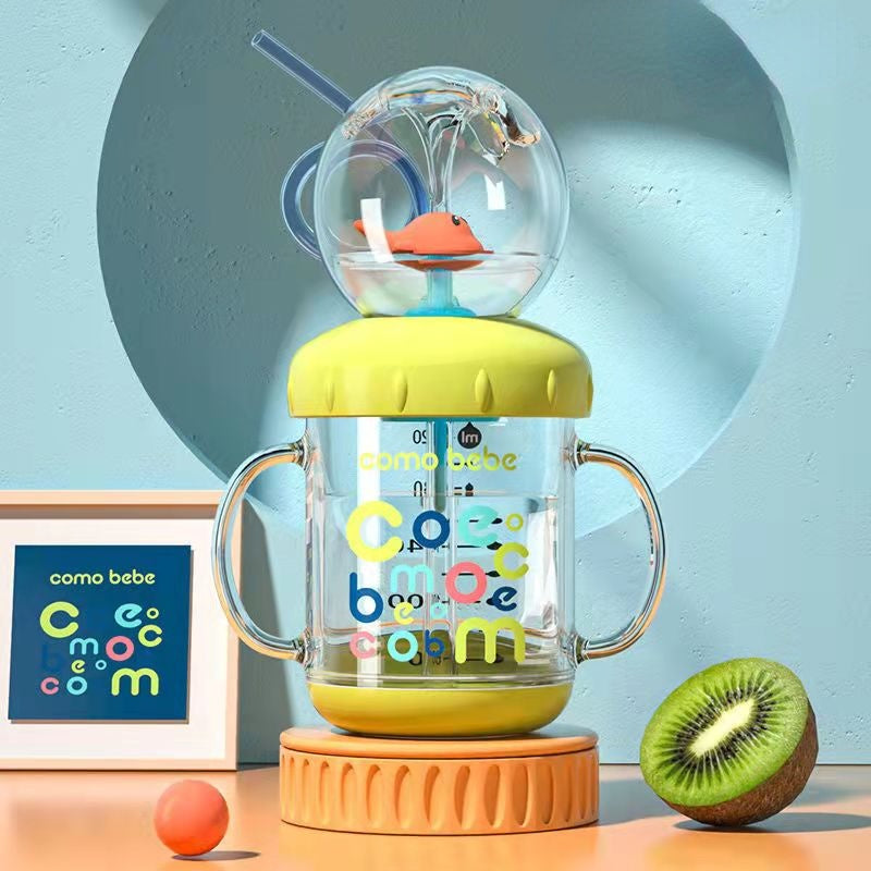 Fun Whale Sippy Water Bottle Cup - Halri