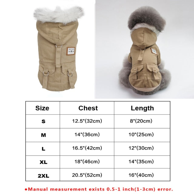 Stylish Chic Leather Dog Coat
