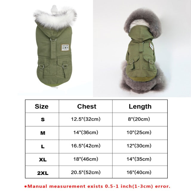 Stylish Chic Leather Dog Coat