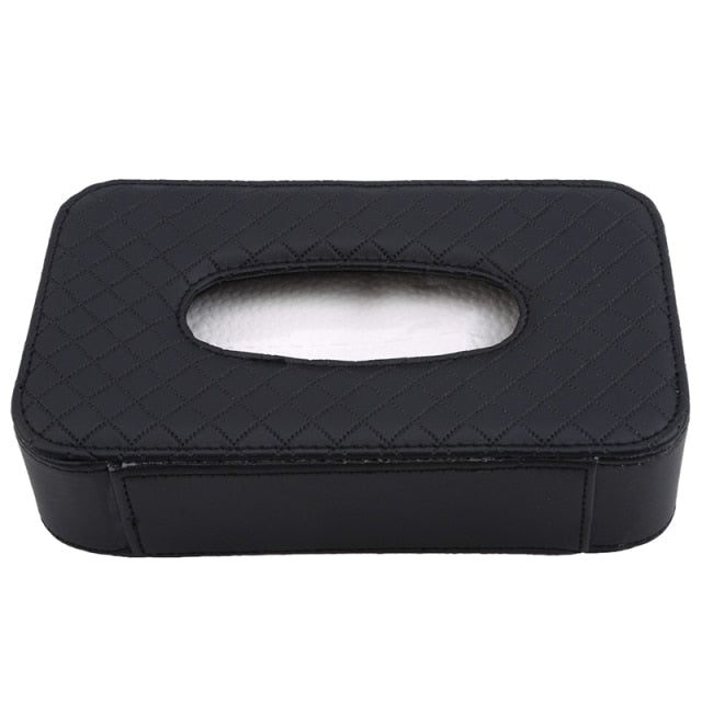 Premium Leather Car Tissue Holder - Halri