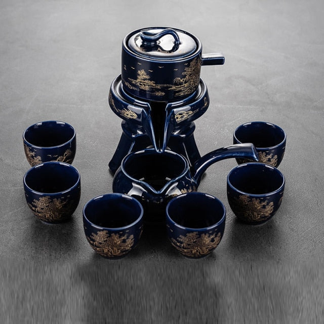 Traditional Chinese Antique Ceramic Tea Set