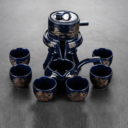 Traditional Chinese Antique Ceramic Tea Set