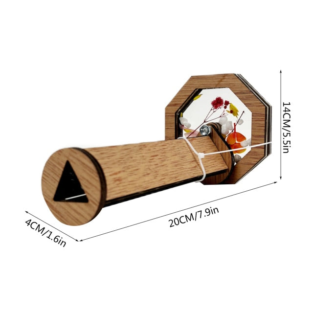 Colorful Wooden Kids Craft Kaleidoscope Kit - Halri