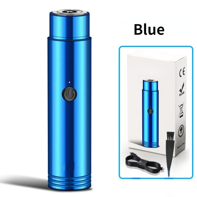 Compact Travel USB Rechargeable Electric Razor - Halri