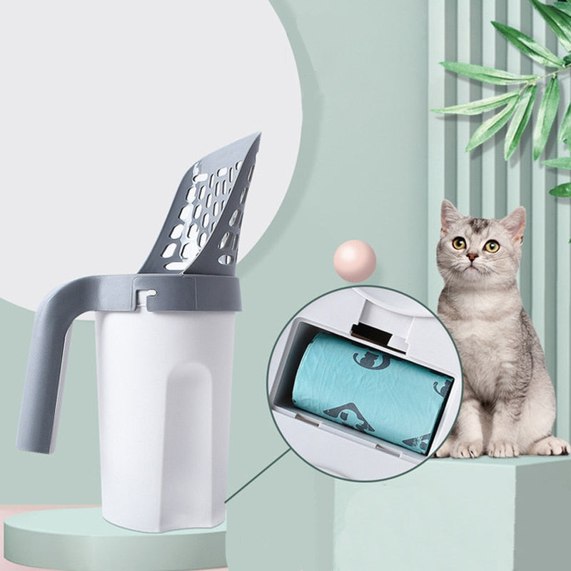 Compact Lightweight Pet Litter Scoop - Halri