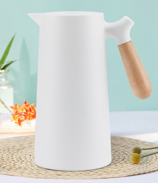 Simple Black Insulated Tea Thermos - Halri
