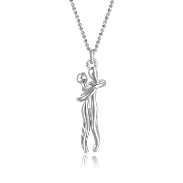 Lovely Heart Couples Necklace