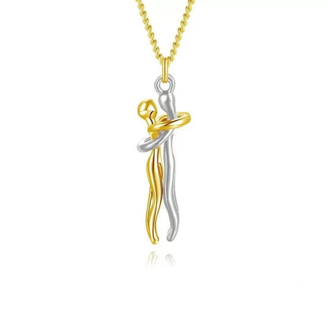 Lovely Heart Couples Necklace