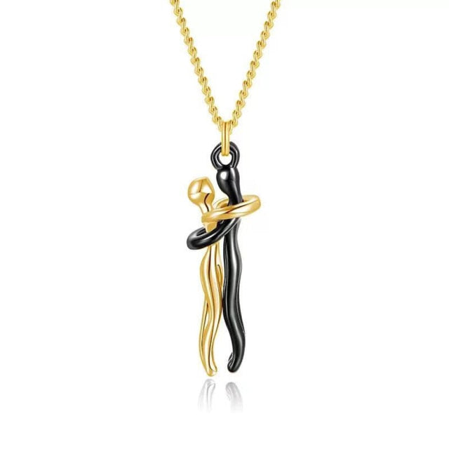 Lovely Heart Couples Necklace
