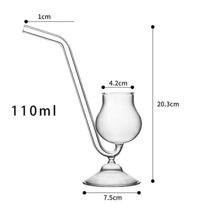 Unique Geometric Stemmed Wine Glasses