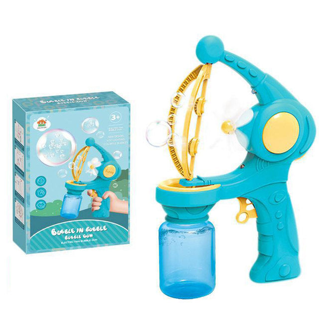 Fun Kids Flower Bubble Maker Machine Toy - Halri