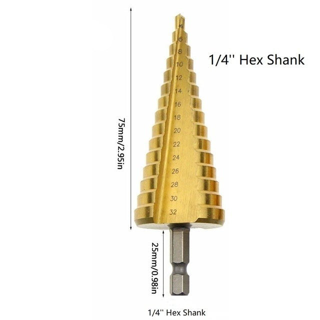 Durable Metal Drill Bit Set - Halri