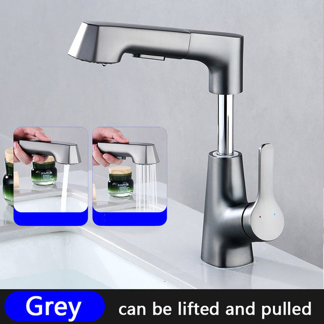Halri | Contemporary Chrome Cascade Kitchen Faucet - Halri