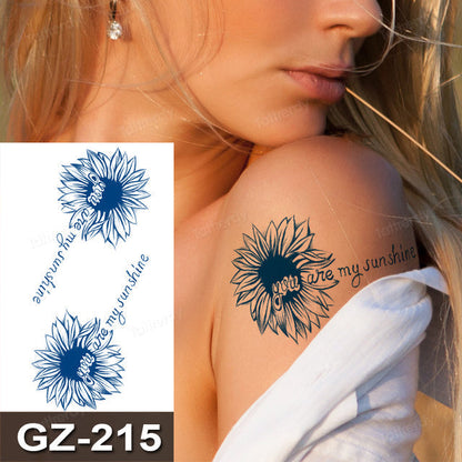 Colorful Boho Temporary Dreamcatcher Tattoo