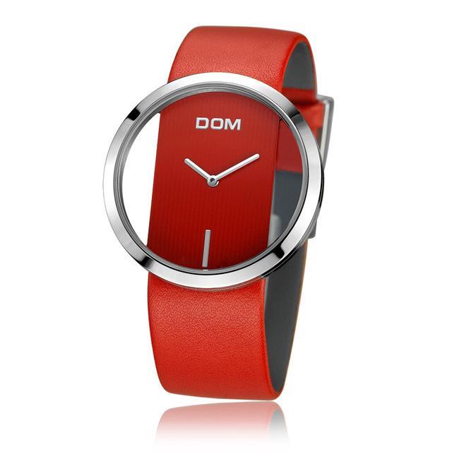 Stylish Clear Face Quartz Watch - Halri