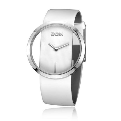 Stylish Clear Face Quartz Watch