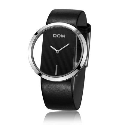 Stylish Clear Face Quartz Watch