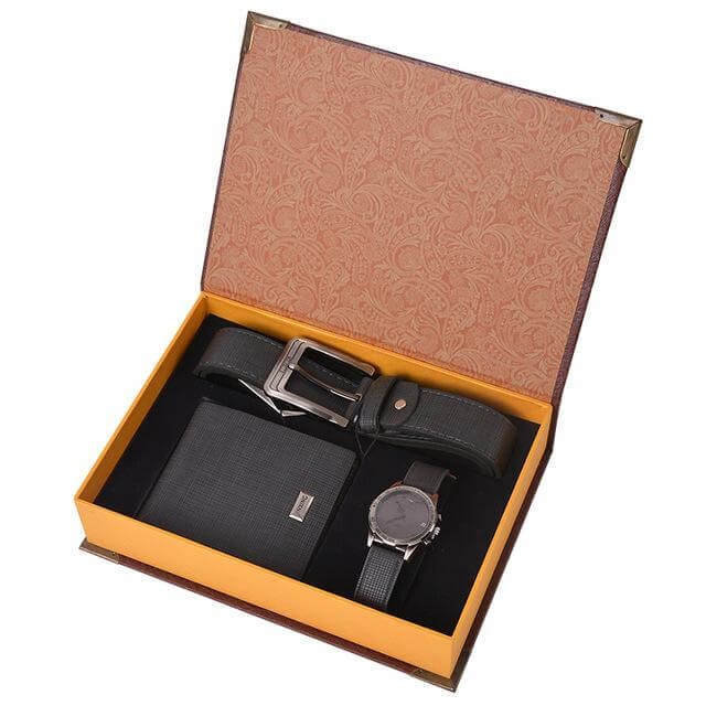 Luxury Men's Genuine Leather Accessory Kit - Halri