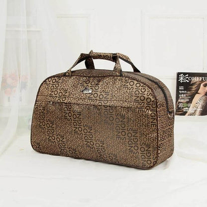 Stylish Canvas Durable Water Resistant Travel Tote Bag