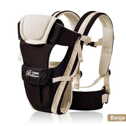 Comfortable 4 in 1 Ventilated Baby Sling Carrier - Halri