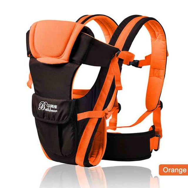 Comfortable 4 in 1 Ventilated Baby Sling Carrier
