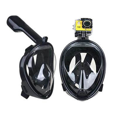 Clear View Scuba Diving Mask with Ear Plugs