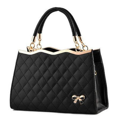 Korean Style Genuine Leather Crossbody Bag - Halri