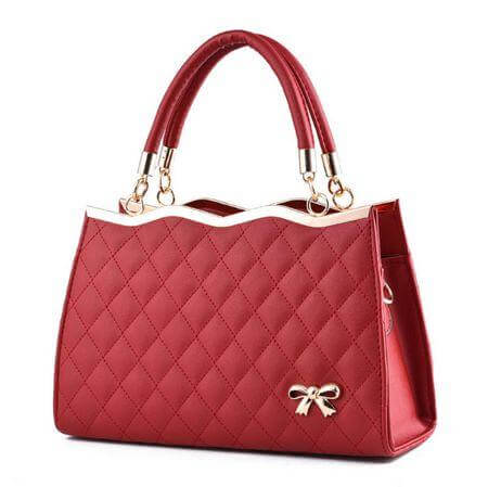 Korean Style Genuine Leather Crossbody Bag
