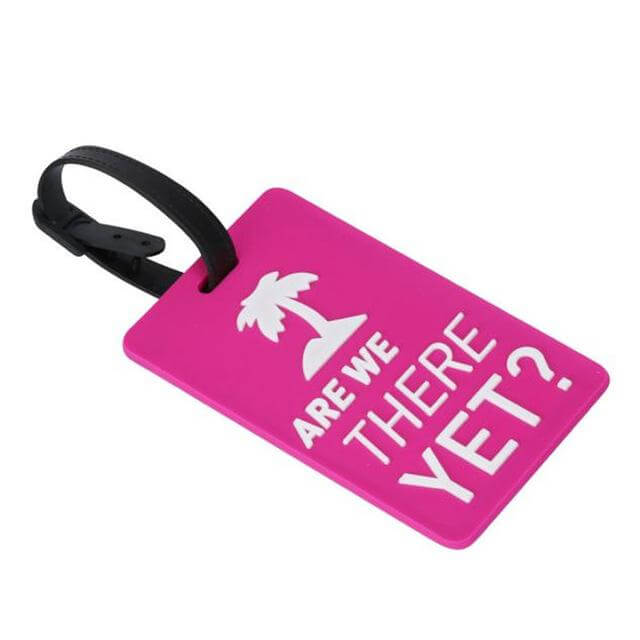 Colorful Travel Bag ID Labels