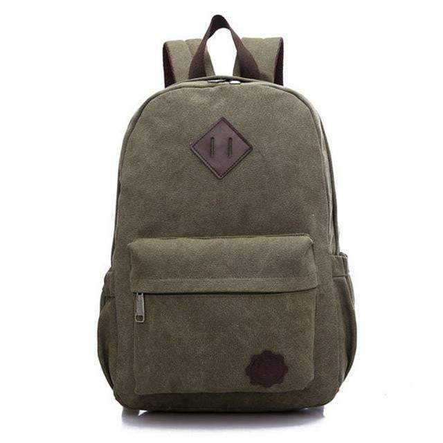 Vintage Leather Mens Laptop Backpack Bag - Halri