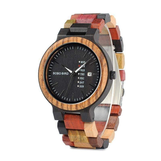 Vintage Wooden Men's Wrist Watch - Halri