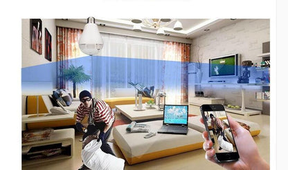 Wireless Security Light Bulb Camera