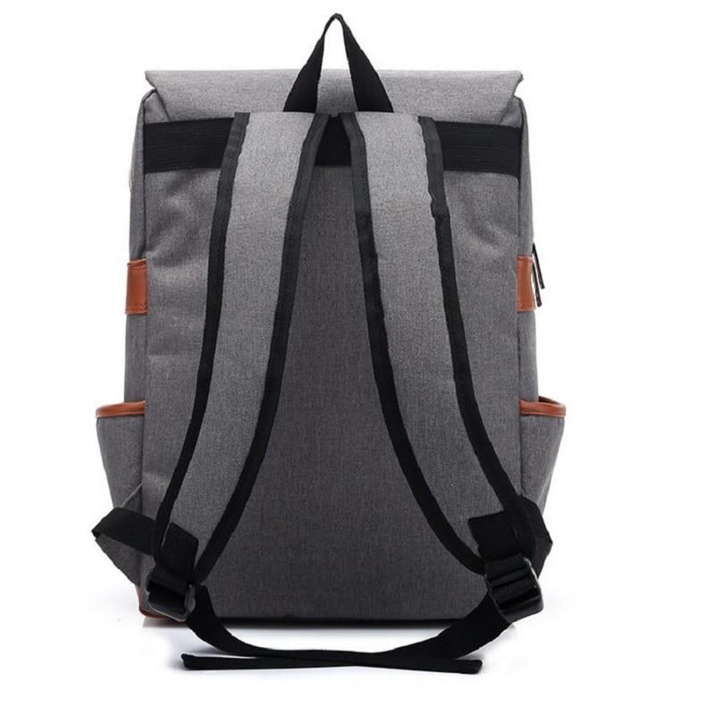 Classic Student Backpack USB Charging Bag