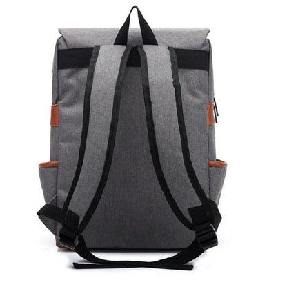 Classic Student Backpack USB Charging Bag