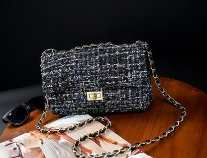 Premium Leather Crossbody Flap Handbag