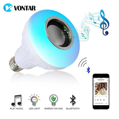 Colorful LED Bulb Speaker